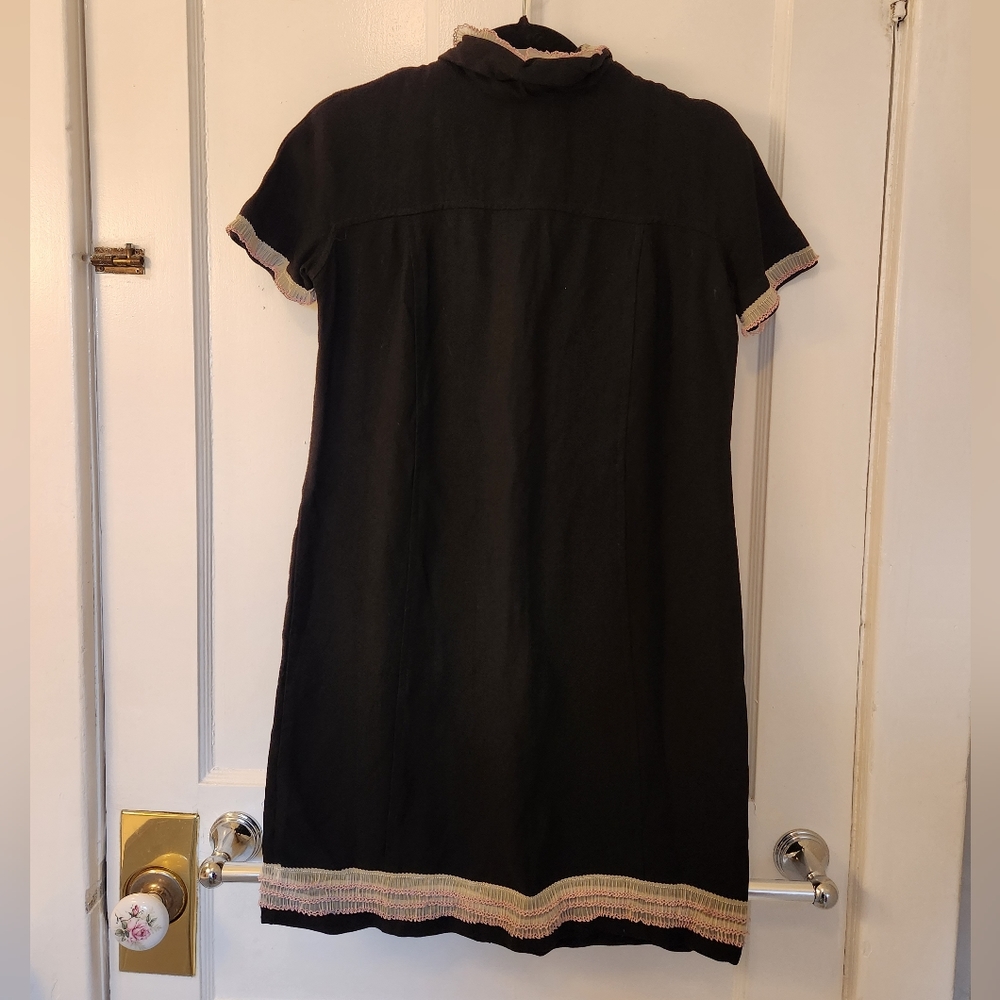 🌸🖤 Vintage 60's Mod Little Black Dress🖤🌸